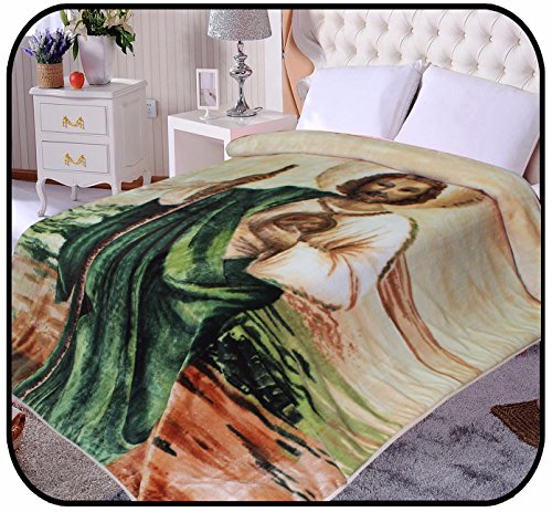 Religious Jesus St Jude Korean Mink Blanket Makes A Great Bed