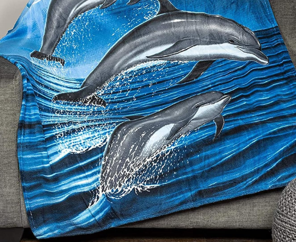 mexican dolphin blanket