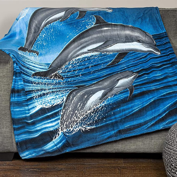 mexican dolphin blanket