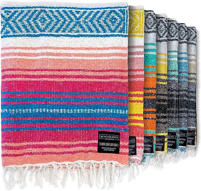 handmade mexican blanket by benevolence